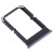 Sim Card Holder Tray For Oppo Reno 4 Lite Black - Maxbhi Com