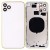 Full Body Housing For Apple Iphone 12 Pro Max Silver - Maxbhi Com