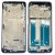 Lcd Frame Middle Chassis For Motorola Moto G Pro Blue By - Maxbhi Com