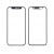 Replacement Front Glass For Apple Iphone 12 Pro Max Black By - Maxbhi Com