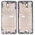 Lcd Frame Middle Chassis For Lg Q92 5g Black By - Maxbhi Com