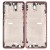 Lcd Frame Middle Chassis For Lg Q92 5g Red By - Maxbhi Com