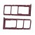 Sim Card Holder Tray For Realme C2 Red - Maxbhi Com