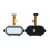 Home Button Complete For Asus Zenfone 4 Selfie Zb553kl Black By - Maxbhi Com