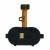 Home Button Complete For Asus Zenfone 4 Selfie Zb553kl Black By - Maxbhi Com
