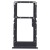 Sim Card Holder Tray For Xiaomi Poco X3 Nfc Black - Maxbhi Com