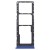 Sim Card Holder Tray For Tecno Spark 6 Blue - Maxbhi Com