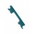 Volume Side Button Outer For Honor 30i Turquoise By - Maxbhi Com