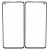 Replacement Front Glass For Realme X7 Pro Black By - Maxbhi Com