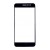 Replacement Front Glass For Intex Aqua S7 Black By - Maxbhi Com