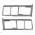 Sim Card Holder Tray For Oppo A15s Silver - Maxbhi Com
