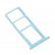 Sim Card Holder Tray For Nokia 3 4 Light Blue - Maxbhi Com