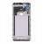 Full Body Housing For Asus Zenfone Max Plus M2 Zb634kl Silver - Maxbhi Com