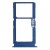 Sim Card Holder Tray For Nokia 8 3 5g Blue - Maxbhi Com