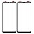 Replacement Front Glass For Lava Z2 Black By - Maxbhi Com