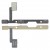 Power Button Flex Cable For Vivo Y65 On Off Flex Pcb By - Maxbhi Com