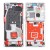 Lcd Frame Middle Chassis For Huawei Mate 40 Pro Silver By - Maxbhi Com