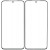 Replacement Front Glass For Samsung Galaxy S21 Plus Black By - Maxbhi Com