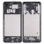 Lcd Frame Middle Chassis For Samsung Galaxy M02 Black By - Maxbhi Com