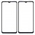 Replacement Front Glass For Samsung Galaxy M02 Black By - Maxbhi Com