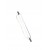 Volume Side Button Outer For Samsung Galaxy W I8150 White By - Maxbhi Com