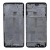 Lcd Frame Middle Chassis For Realme Narzo 30 Pro 5g Black By - Maxbhi Com
