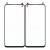 Replacement Front Glass For Oppo F19 Pro Black By - Maxbhi Com
