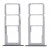 Sim Card Holder Tray For Lg K62 White - Maxbhi Com