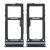 Sim Card Holder Tray For Samsung Galaxy A52 Black - Maxbhi Com