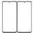 Replacement Front Glass For Samsung Galaxy A52 Black By - Maxbhi Com