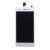 Lcd With Touch Screen For Lava Z60s White By - Maxbhi Com