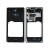 Lcd Frame Middle Chassis For Sony Xperia Zr C5503 Black By - Maxbhi Com