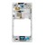 Lcd Frame Middle Chassis For Sony Xperia Zr C5503 White By - Maxbhi Com