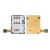 Sim Connector with Flex Cable for Samsung Galaxy Note 10.1 N8000