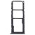 Sim Card Holder Tray For Samsung Galaxy M42 5g Black - Maxbhi Com