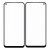 Replacement Front Glass For Oppo A54 Black By - Maxbhi Com