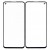 Replacement Front Glass For Realme X7 Max 5g Black By - Maxbhi Com