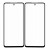Replacement Front Glass For Infinix Note 10 Black By - Maxbhi Com