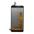 Lcd With Touch Screen For Spice V801 Black By - Maxbhi Com