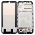 Lcd Frame Middle Chassis For Motorola Moto E6i White By - Maxbhi Com