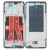 Lcd Frame Middle Chassis For Oppo Reno 4 Se White By - Maxbhi Com