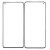 Replacement Front Glass For Xiaomi Mi 11 Lite Black By - Maxbhi Com