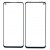 Replacement Front Glass For Realme Narzo 30 Black By - Maxbhi Com