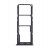 Sim Card Holder Tray For Samsung Galaxy A22 Black - Maxbhi Com