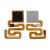 Fingerprint Sensor Flex Cable For Xiaomi Redmi 4 32gb Grey By - Maxbhi Com