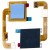 Fingerprint Sensor Flex Cable For Xiaomi Redmi Note 4 64gb Blue By - Maxbhi Com