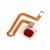 Fingerprint Sensor Flex Cable For Vivo Y15 2019 Red By - Maxbhi Com
