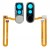 Fingerprint Sensor Flex Cable For Xiaomi Pocophone F1 Black By - Maxbhi Com