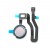 Fingerprint Sensor Flex Cable For Asus Zenfone 5z Zs620kl Silver By - Maxbhi Com