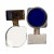 Fingerprint Sensor Flex Cable For Xiaomi Redmi Note 7 Pro Blue By - Maxbhi Com